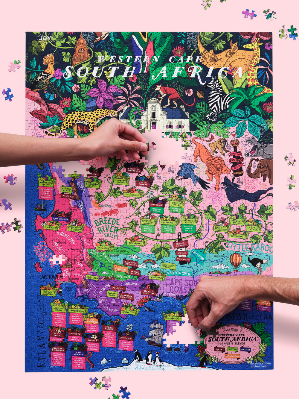 Wine Puzzle - Afrique du Sud