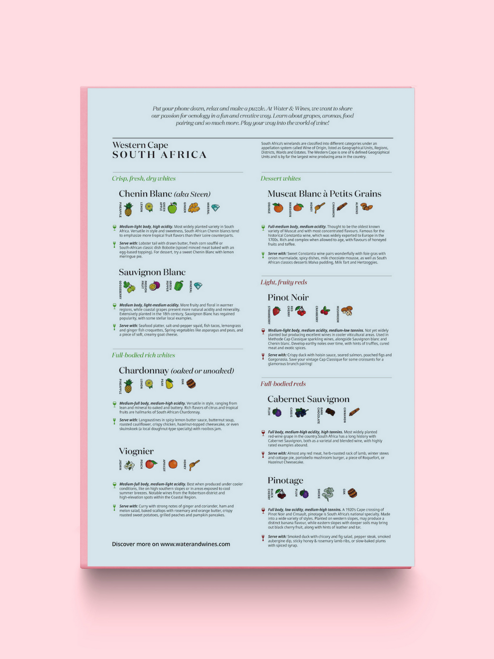 Wine Puzzle - Afrique du Sud