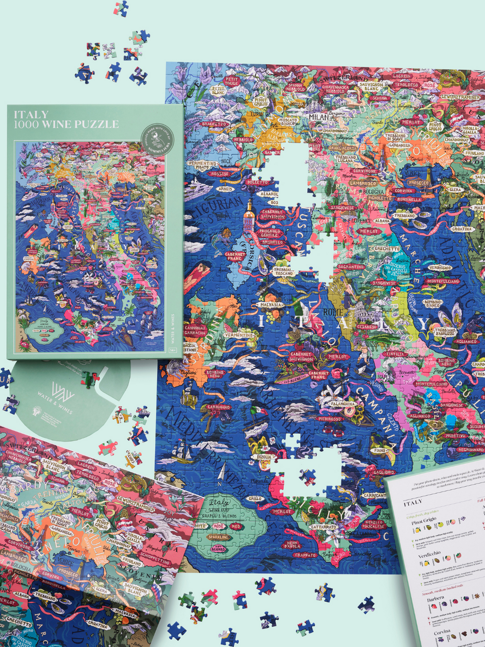 Wine Puzzle - Italie