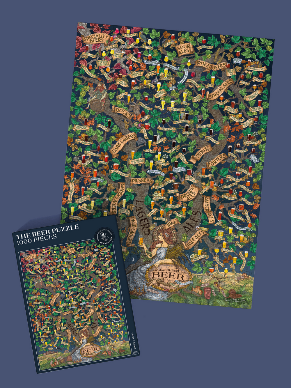 Beer Puzzle - Les styles de bières