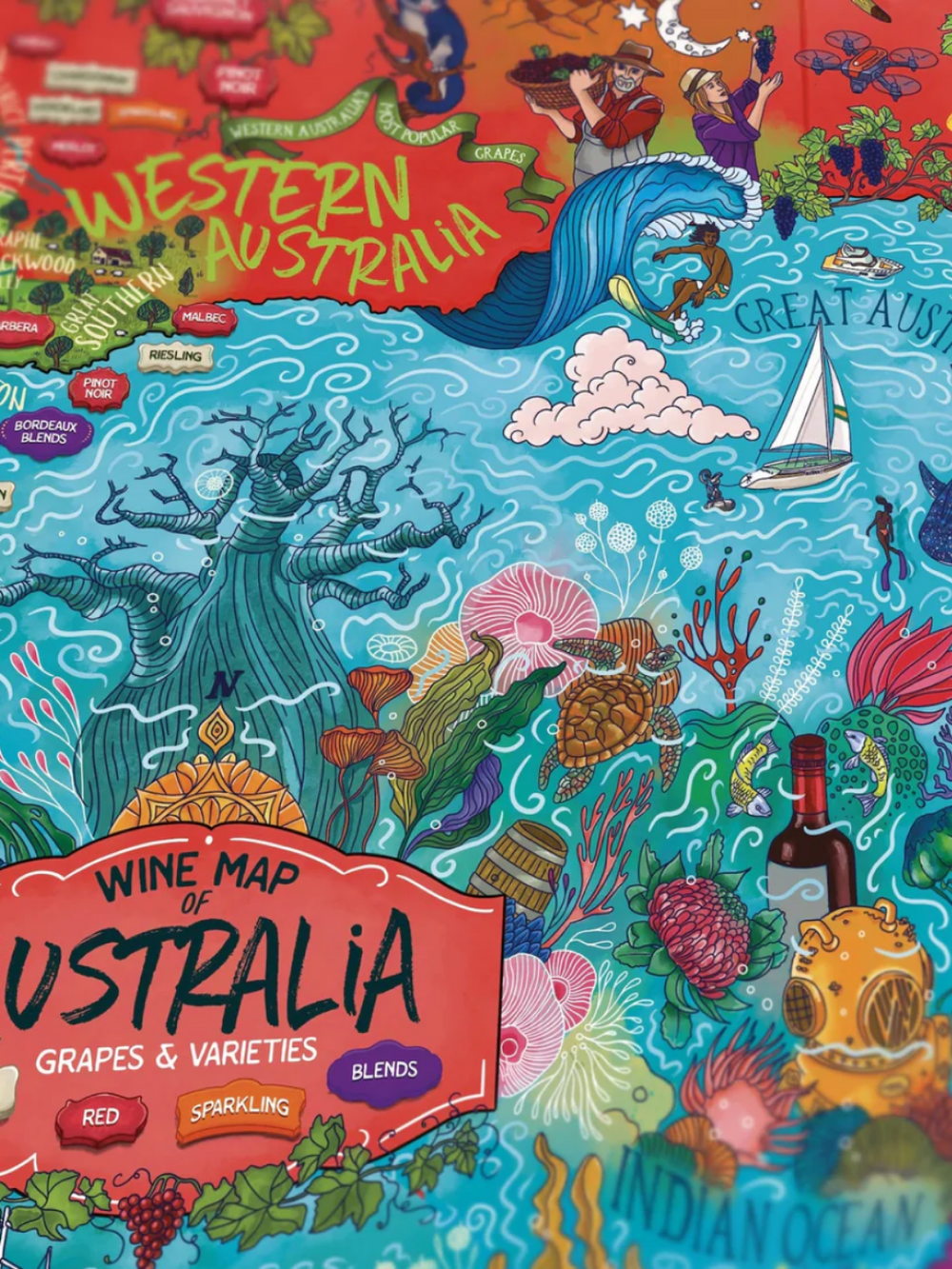 Wine Puzzle - Australie