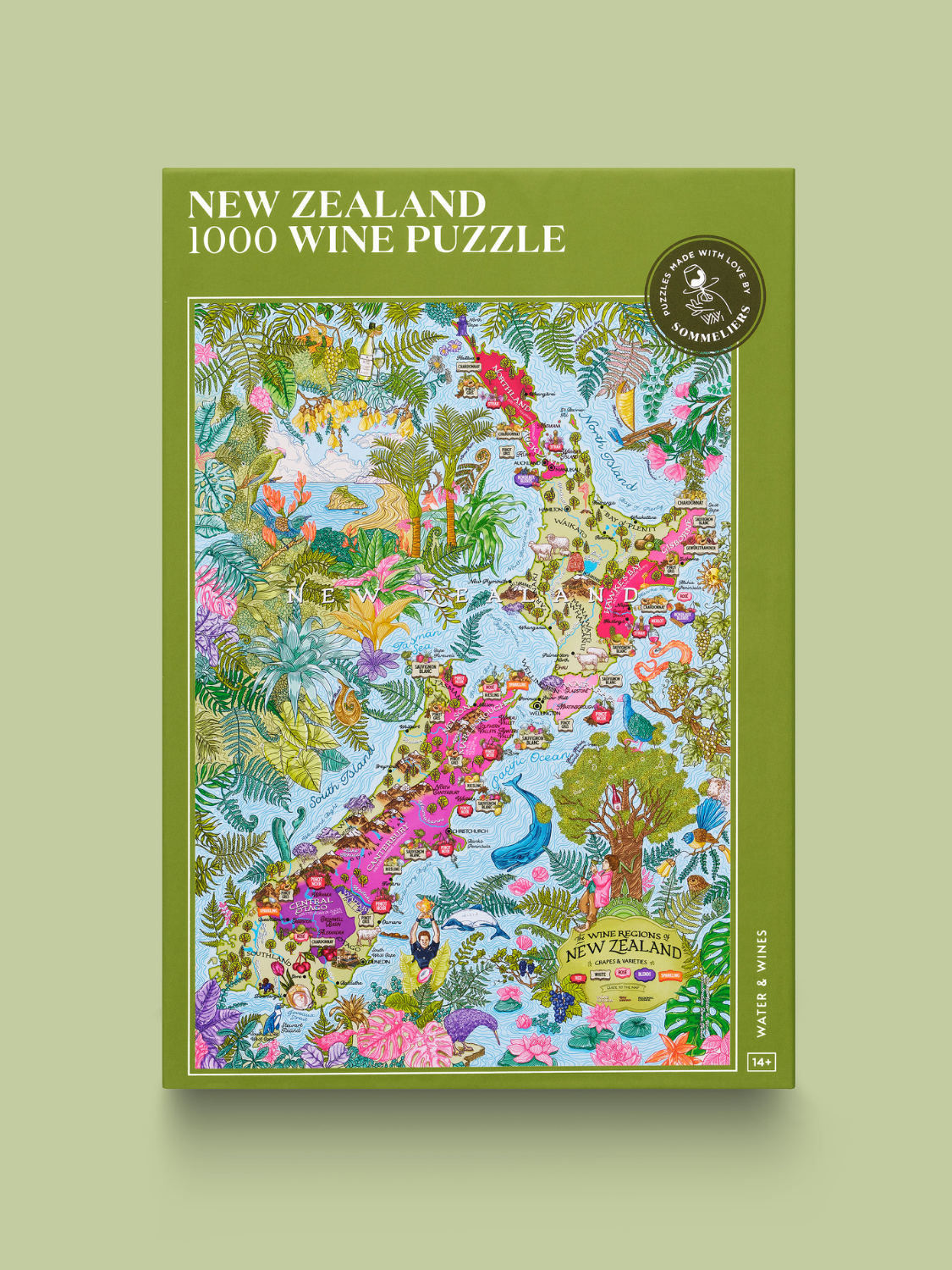 Wine Puzzle - Nouvelle-Zélande