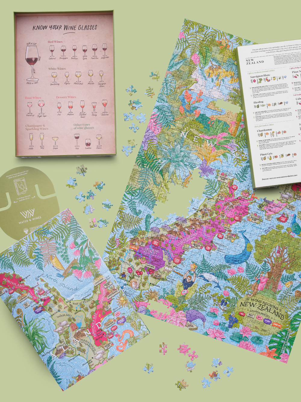 Wine Puzzle - Nouvelle-Zélande