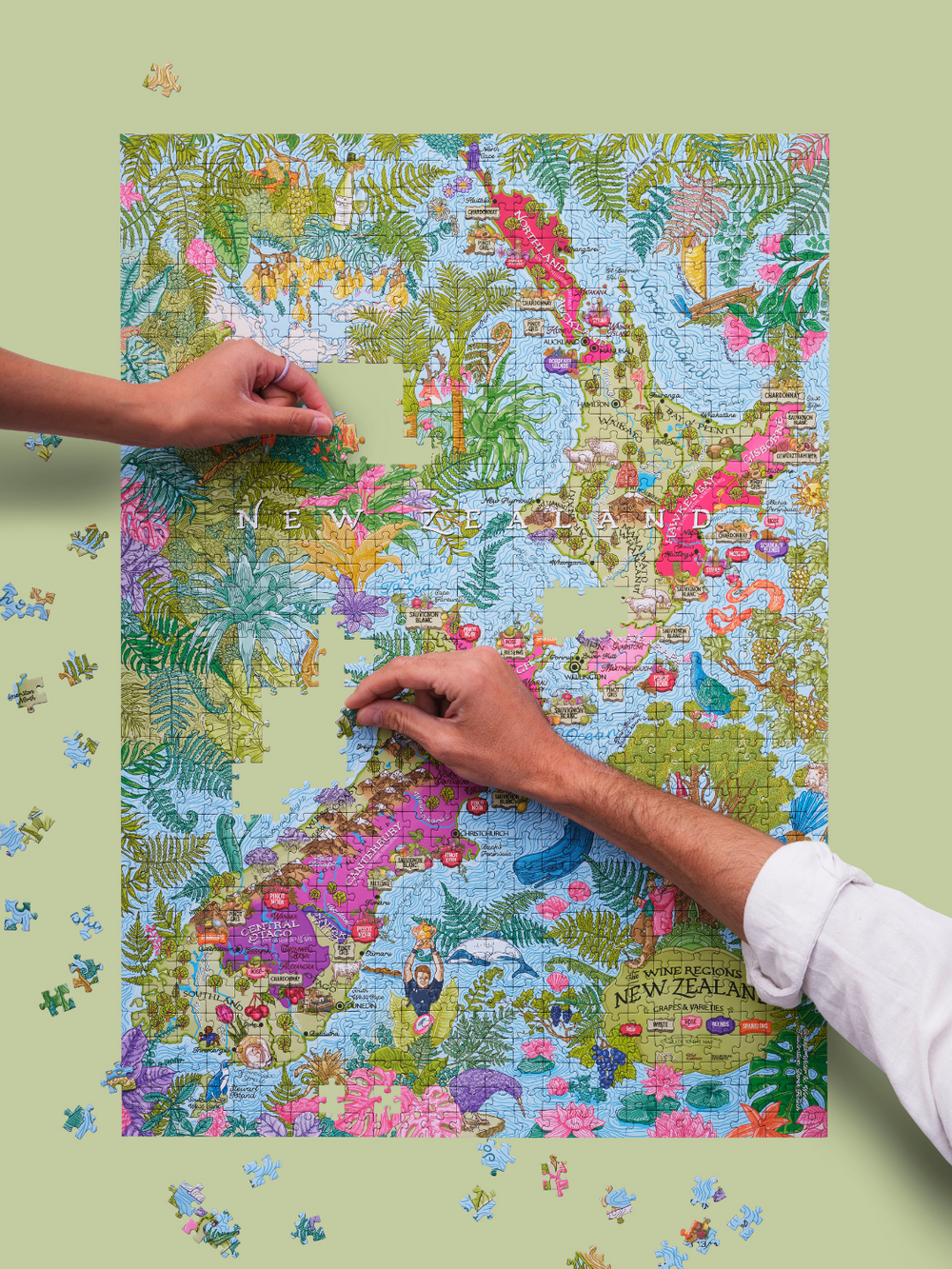 Wine Puzzle - Nouvelle-Zélande