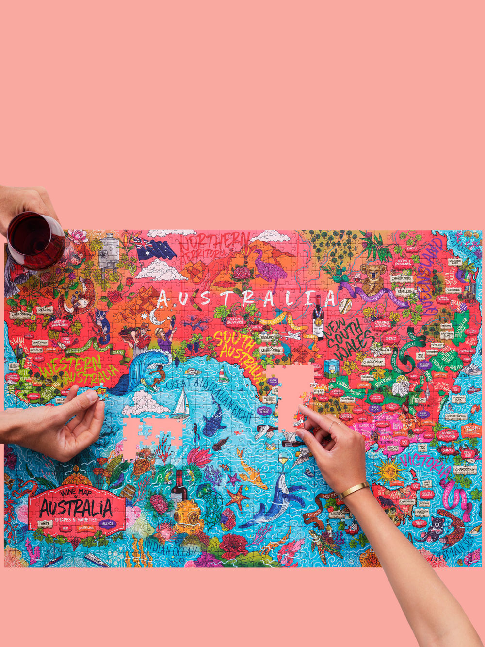 Wine Puzzle - Australie