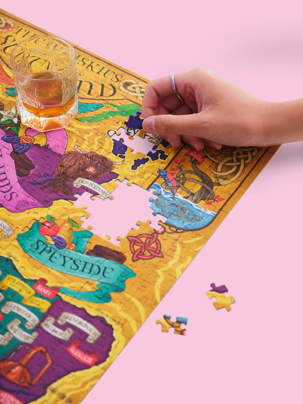 Whisky Puzzle - Écosse