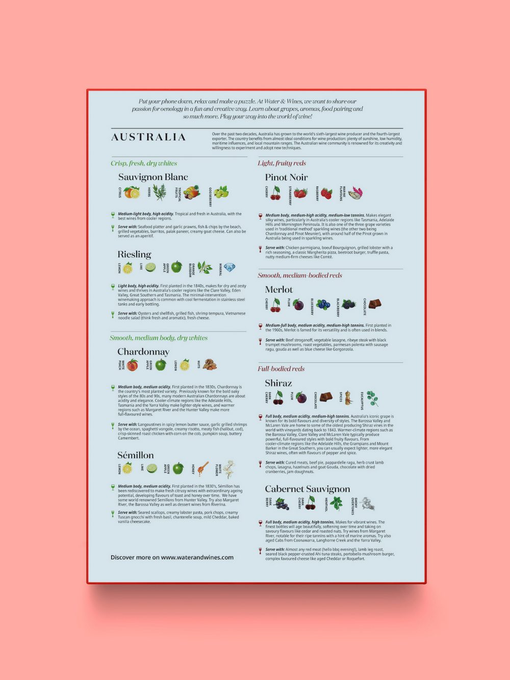 Wine Puzzle - Australie