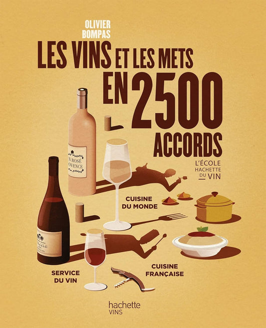 Wine and food pairings in 2500