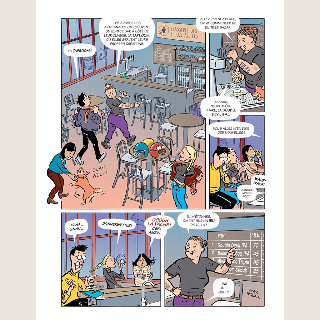 BIÉROLOGIX: TOUT SAVOIR SUR LA BIÈRE EN BD