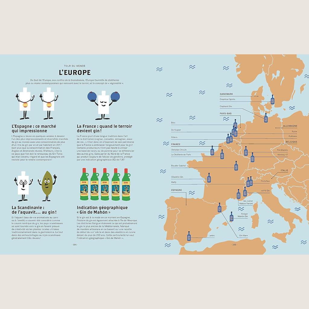 Le gin c'est pas sorcier : petites leçons illustrées pour les amateurs