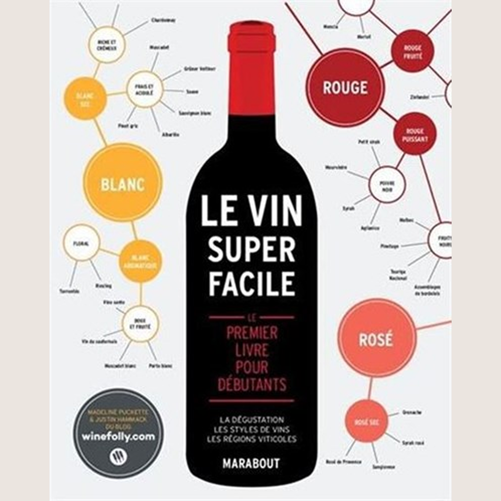 Nouvelle Édition: Le Vin super facile : le premier livre pour débutants : la dégustation, les styles de vins, les régions viticoles