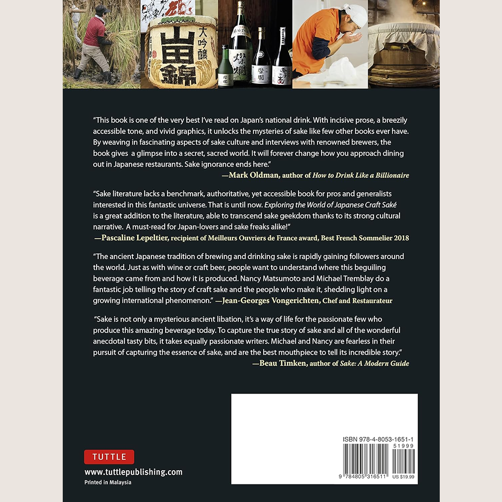 Exploring the World of Japanese Craft Sake: Rice, Water, Earth