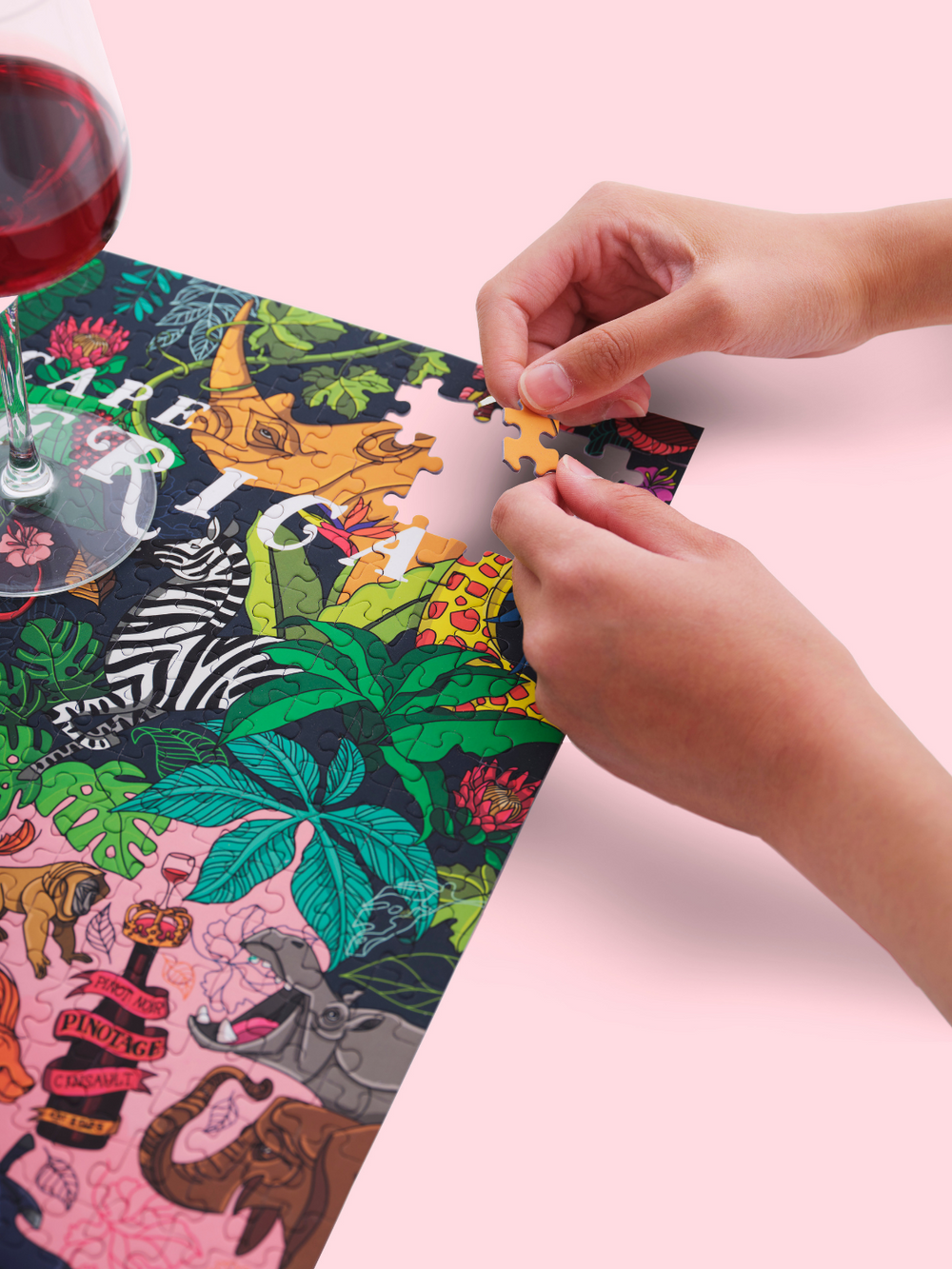 Wine Puzzle - Afrique du Sud