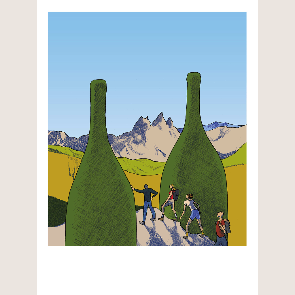 Albiez, the wine passes