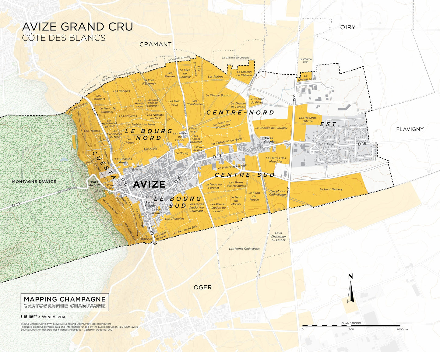 Avise Grand Cru, Côte des Blancs