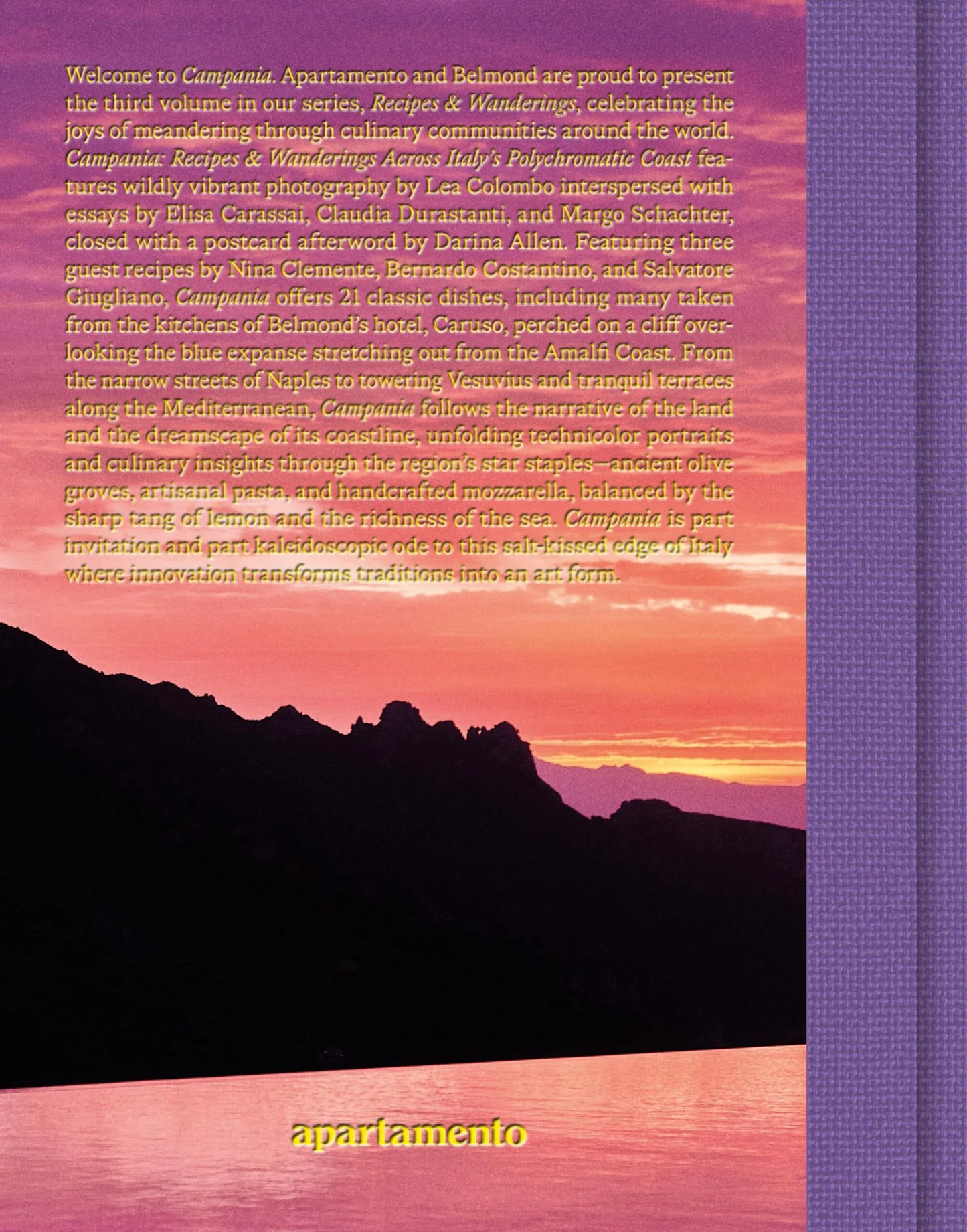 CAMPANIA: Recipes & Wanderings Across Italy's Polychromatic Coast