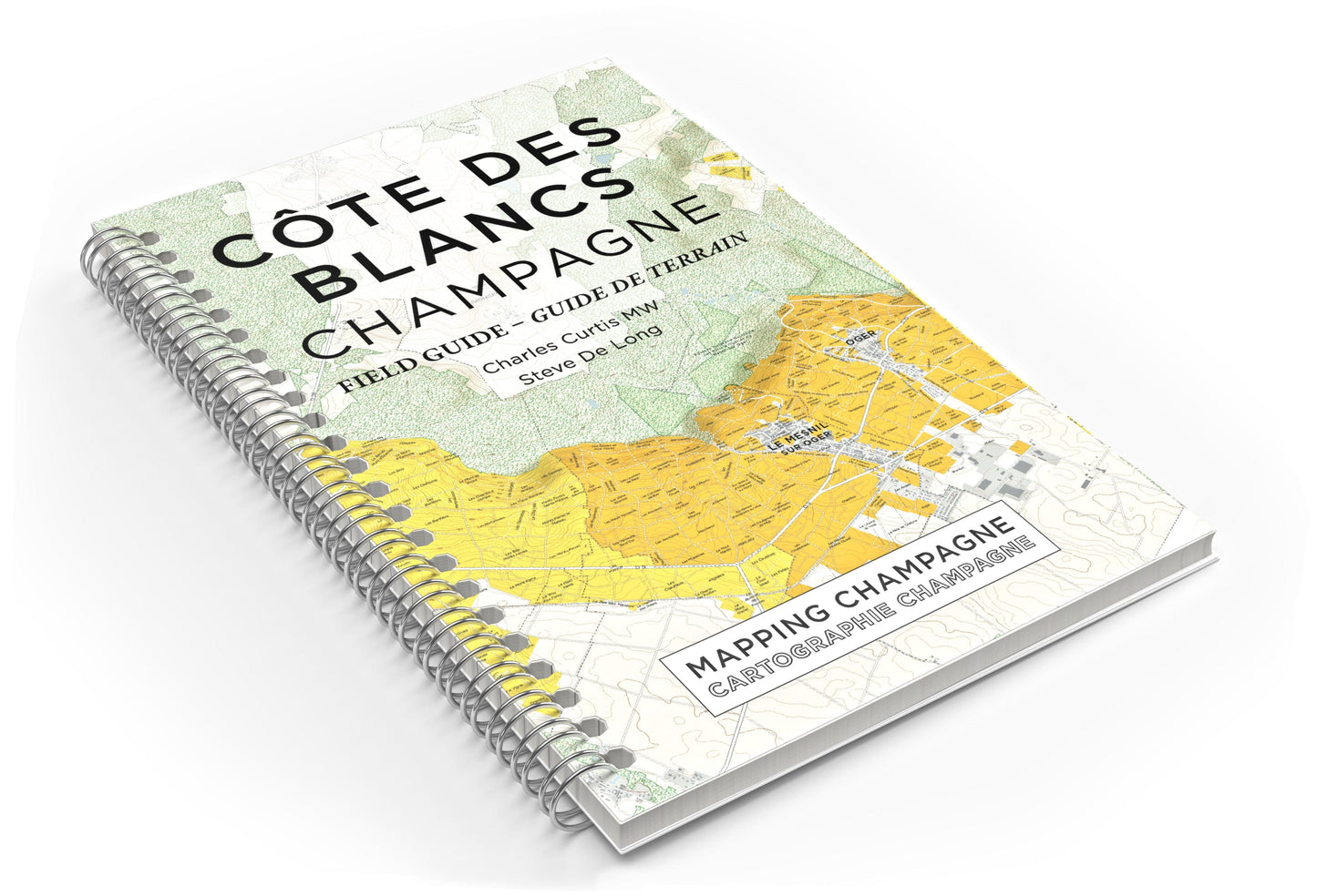 Côte des Blancs Carte