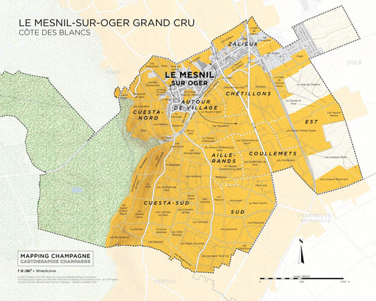 Le Mesnil sur Augers Grand Cru, Côte des Blancs