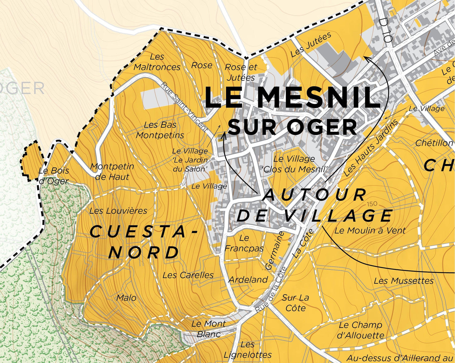 Le Mesnil sur Augers Grand Cru, Côte des Blancs
