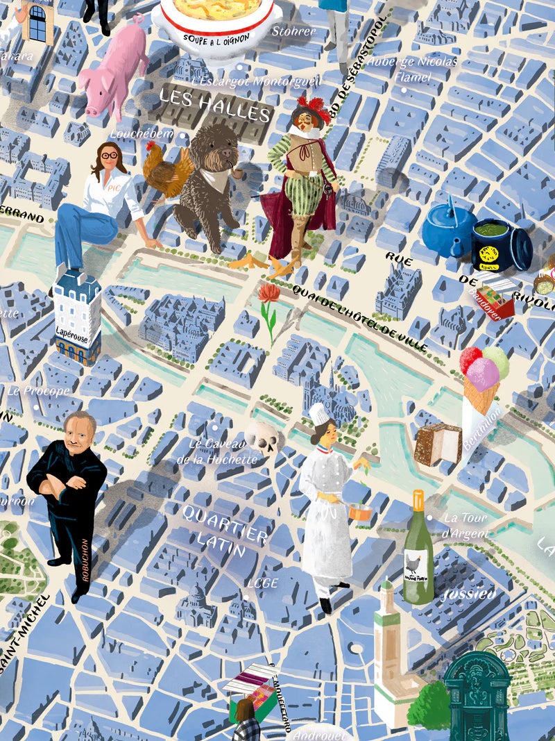 Gourmet Puzzle - Paris