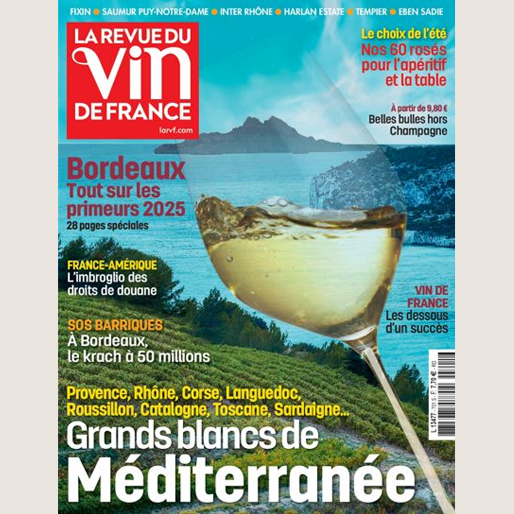 La Revue du Vin de France N701: Grands blancs de Méditerranée