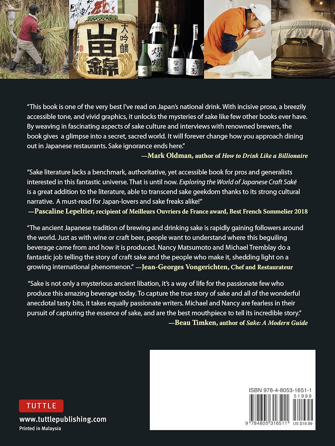 Exploring the World of Japanes Craft Sake: Rice, Water, Earth