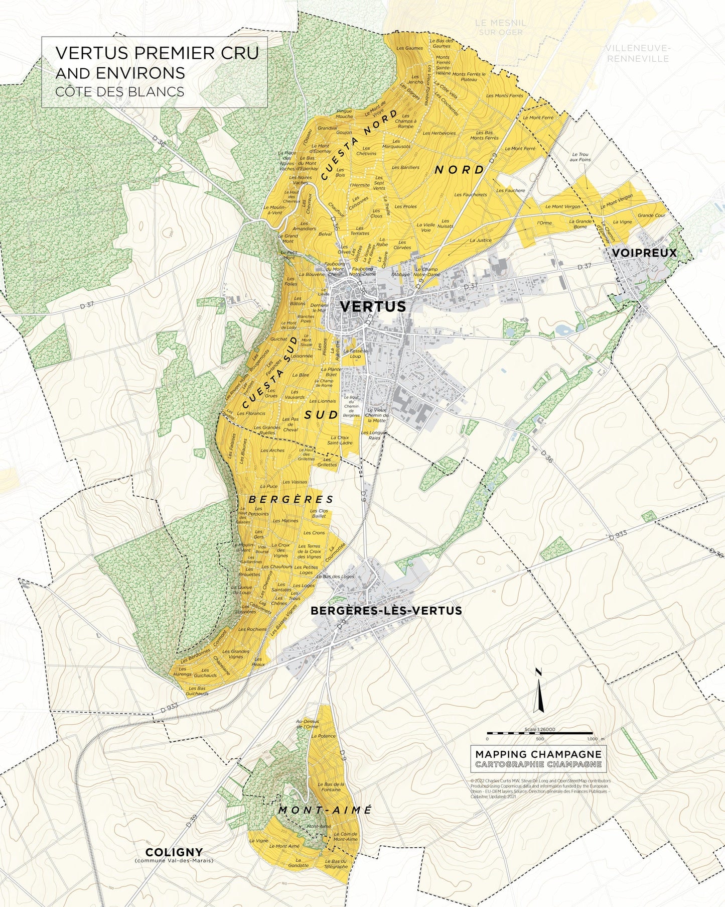 Vertus Premier Cru, Côte des Blancs