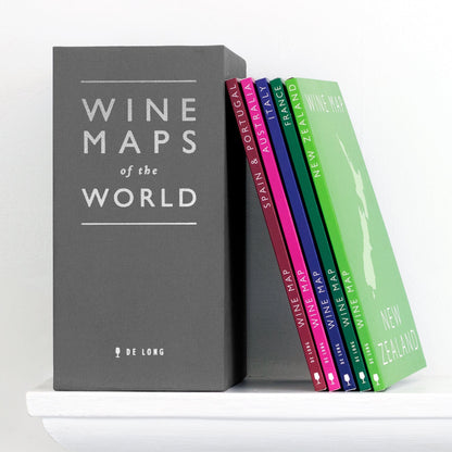 Cartes des vins du monde, format coffret