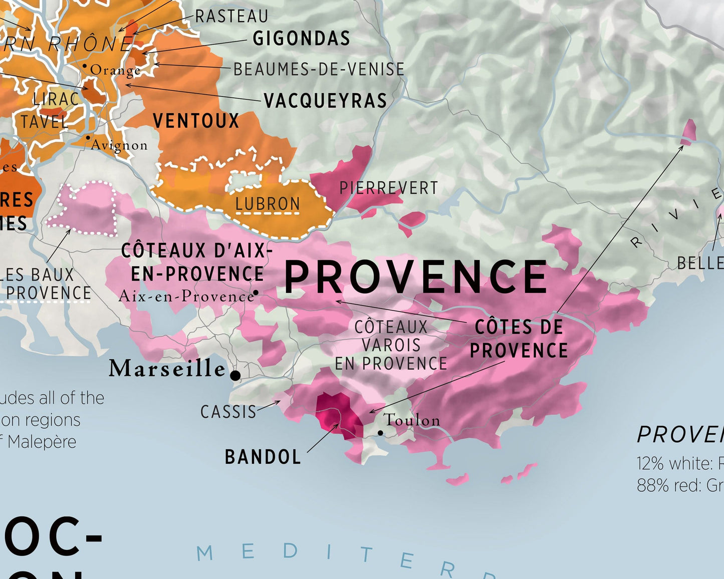 Wine region of France