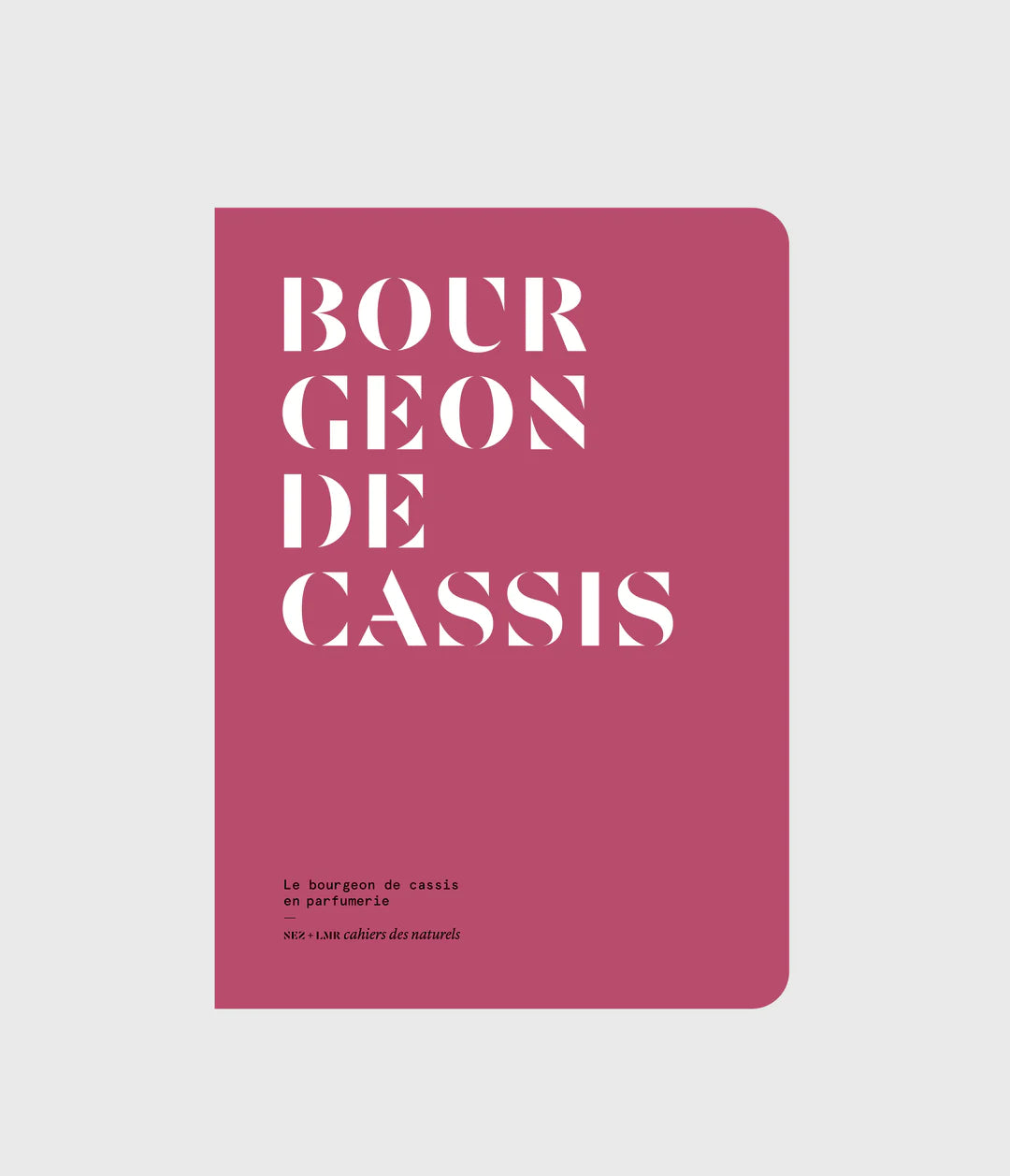 Cahiers des naturels, Le bourgeon de cassis en parfumerie