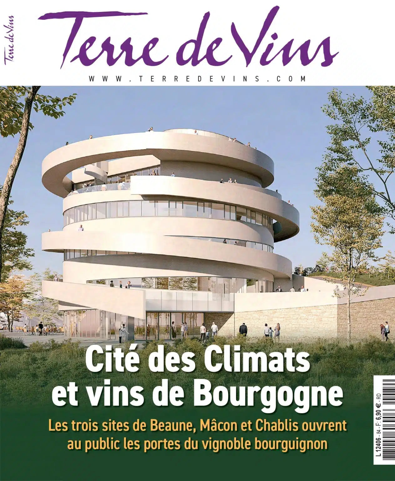 Land of wines N°84 - City of climates and Burgundy wines