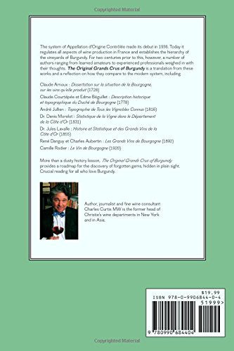 The Original Grands Crus of Burgundy