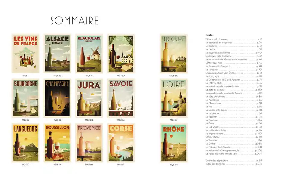 Atlas of French wines