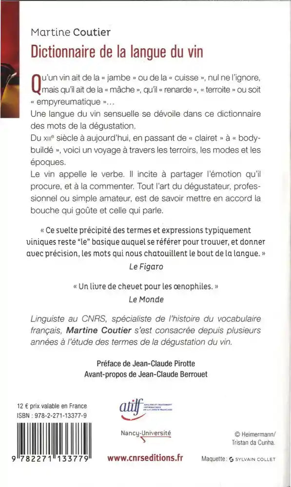 Wine language dictionary