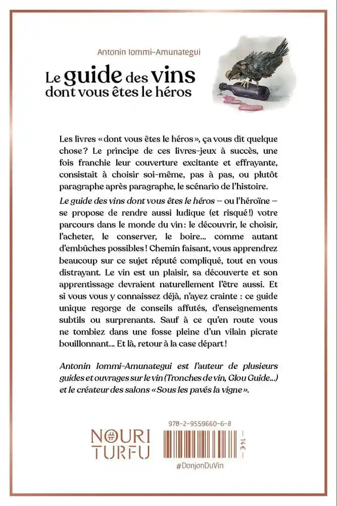 Guide des vins dont vous êtes le héros