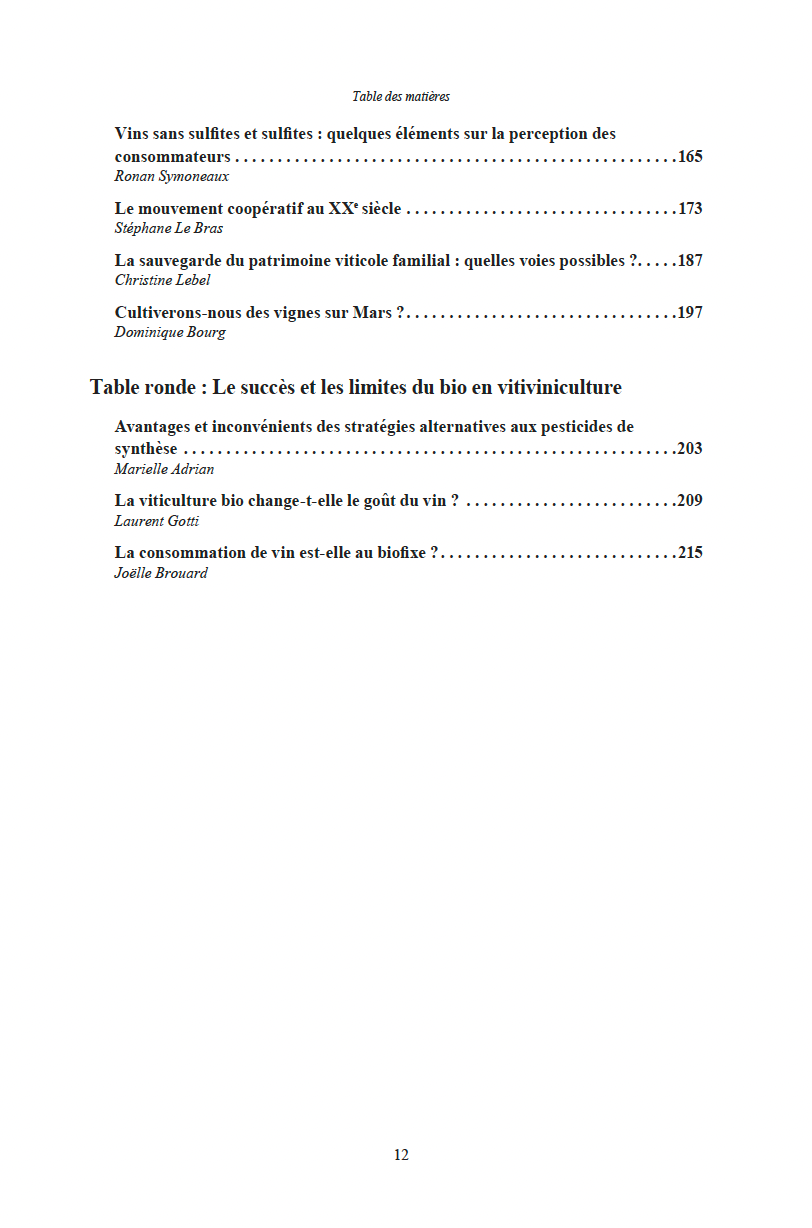 Rencontres du Clos-Vougeot – “What sustainability in vines and cellars?” (2017)