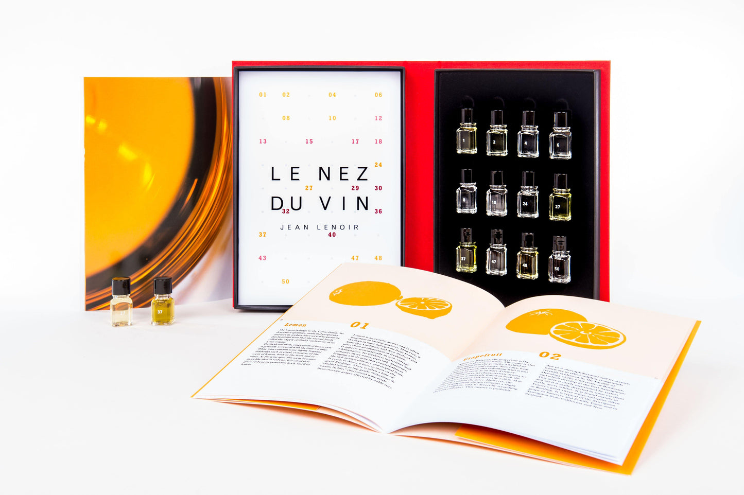 LE NEZ DU VIN- Les Vins Blancs & Champagnes: 12 ARÔMES - WINO