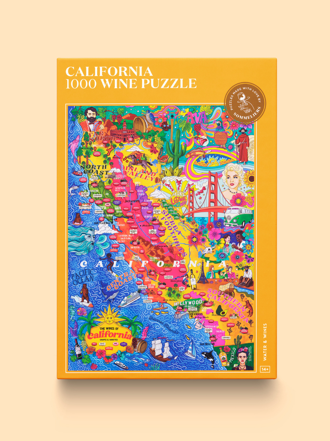 Wine Puzzle - Californie