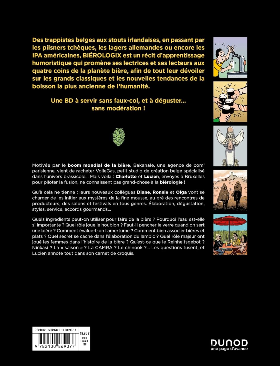 BIÉROLOGIX: TOUT SAVOIR SUR LA BIÈRE EN BD