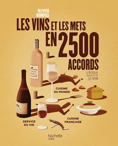 Les vins et les mets en 2500 accords