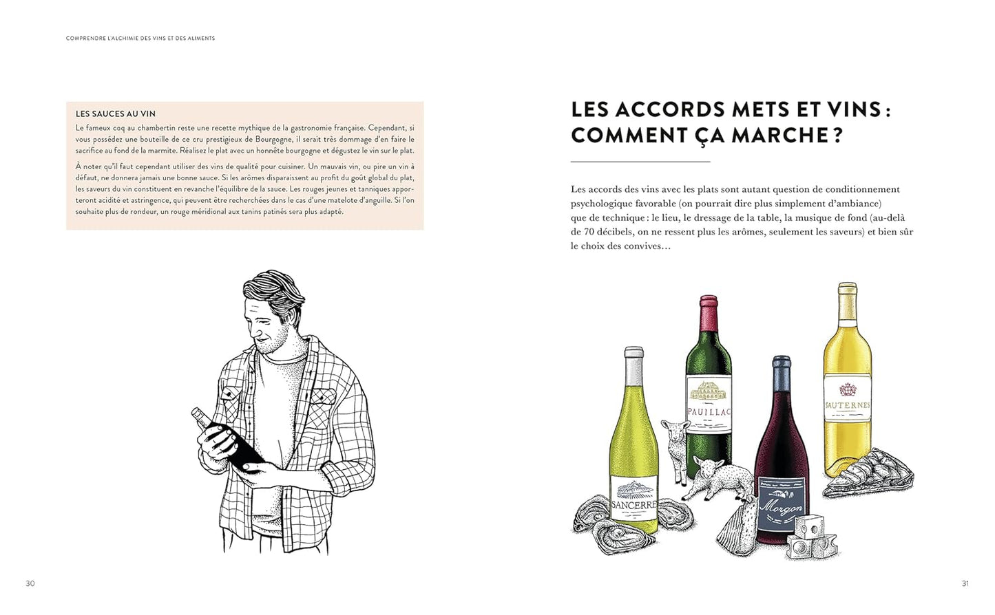 Les vins et les mets en 2500 accords