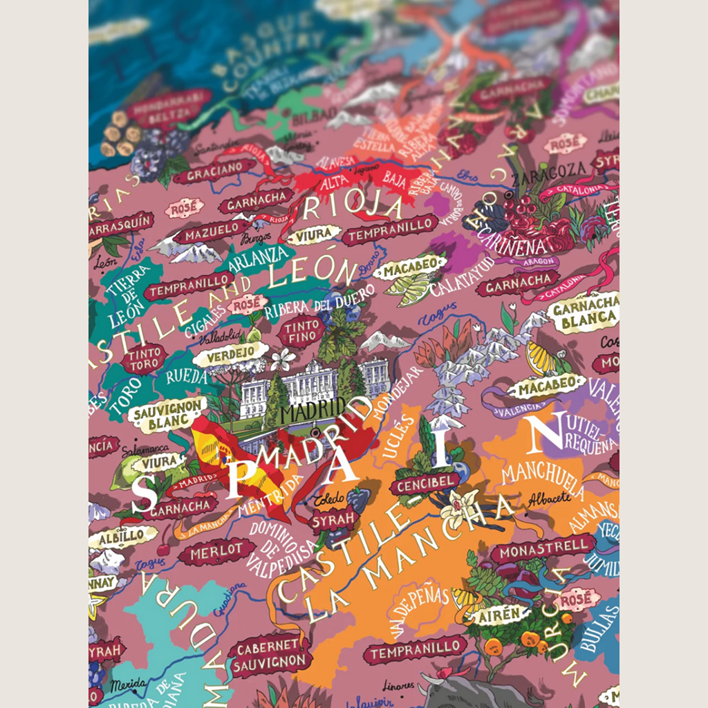 Wine Puzzle - Espagne