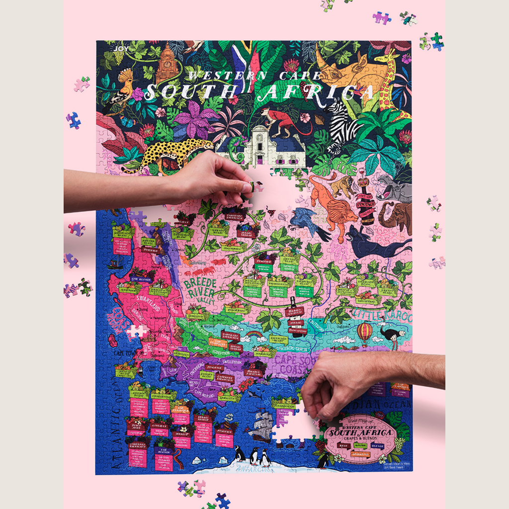 Wine Puzzle - South Africa 