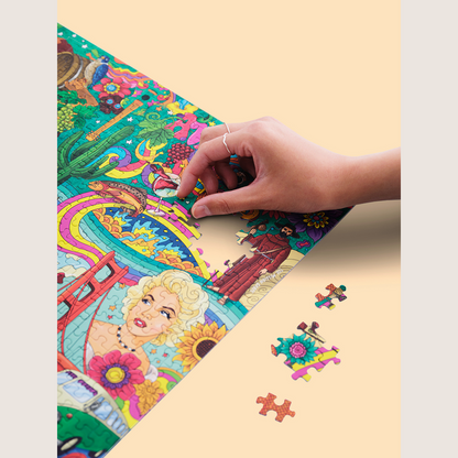 Wine Puzzle - California 