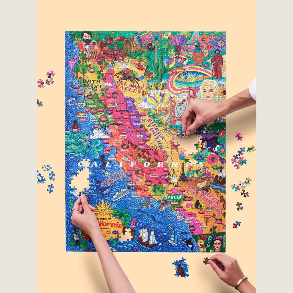Wine Puzzle - California 