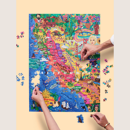 Wine Puzzle - California 