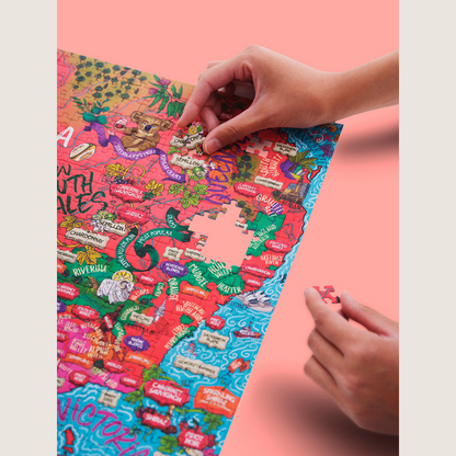 Wine Puzzle - Australia 