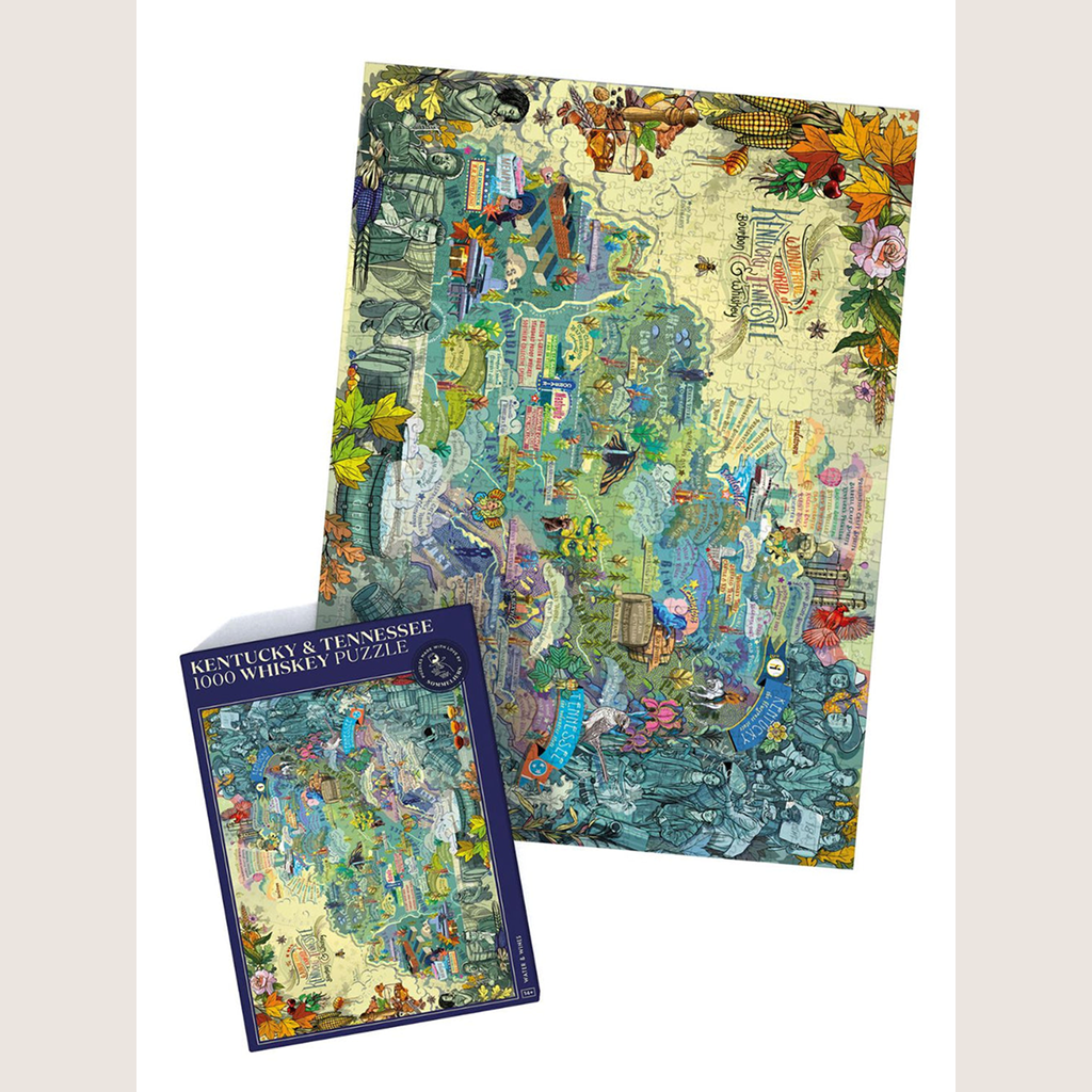 Whiskey Puzzle - Kentucky &amp; Tennessee 