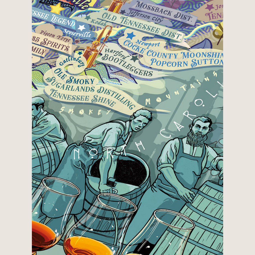 Whiskey Puzzle - Kentucky &amp; Tennessee 