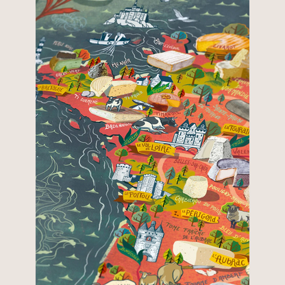 Cheese Puzzle - France